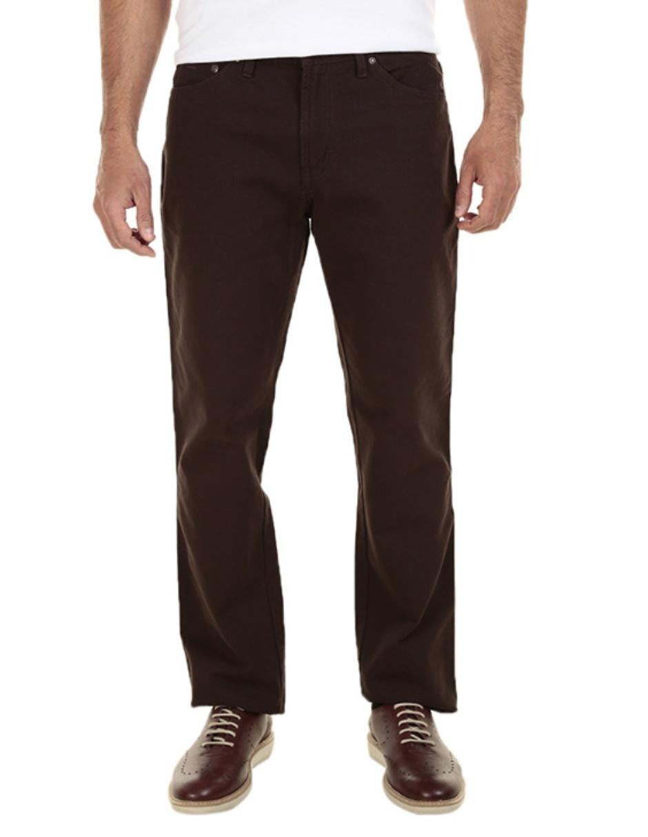 Pantalón straight de algodón para hombre 1