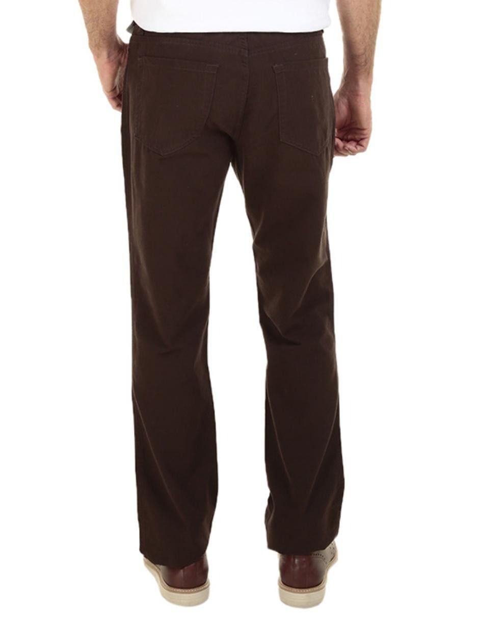 Pantalón straight de algodón para hombre 2