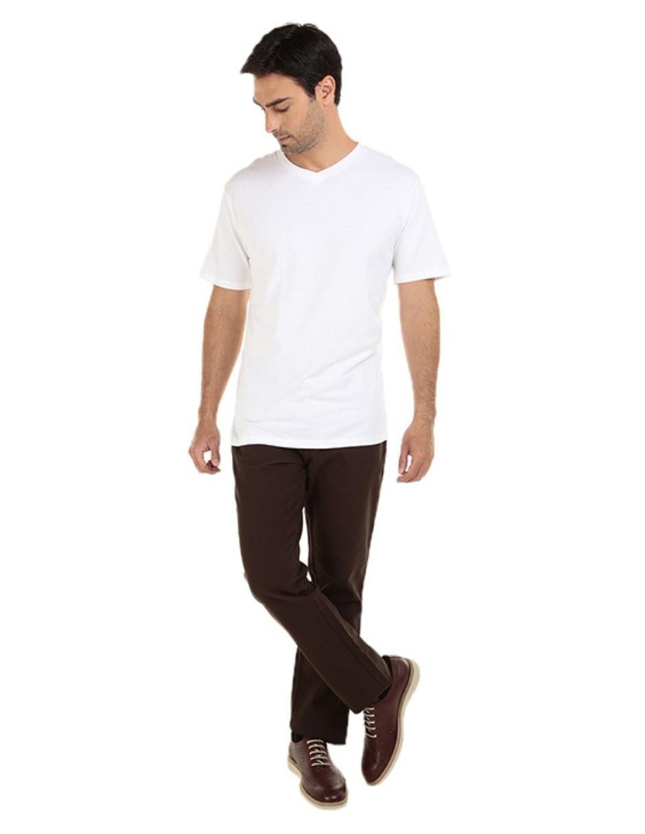 Pantalón straight de algodón para hombre 3