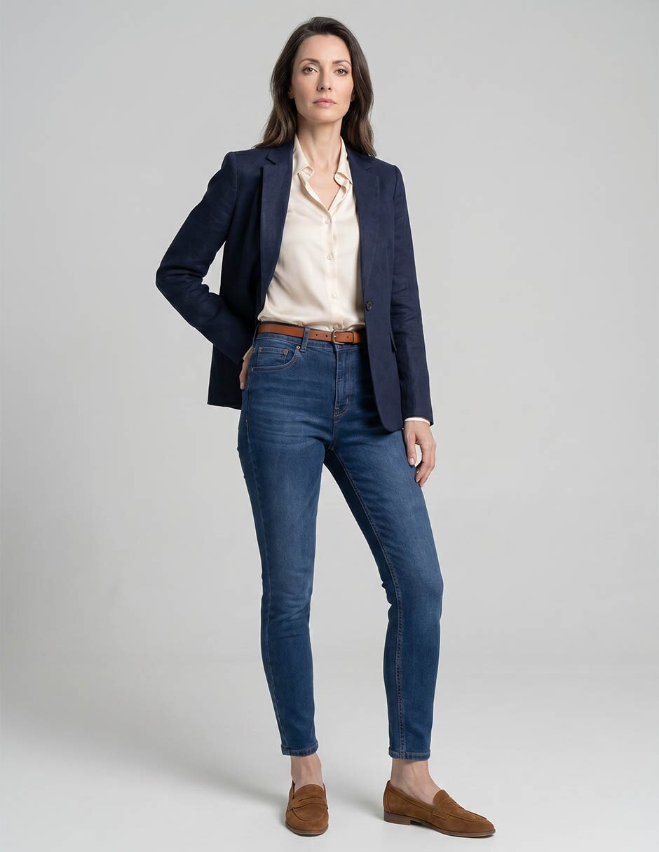Jeans straight para hombre 5
