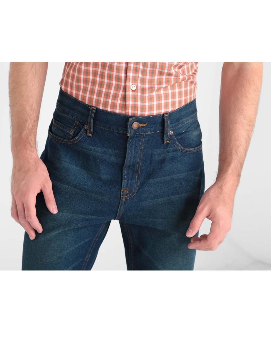 Jeans straight para hombre 4
