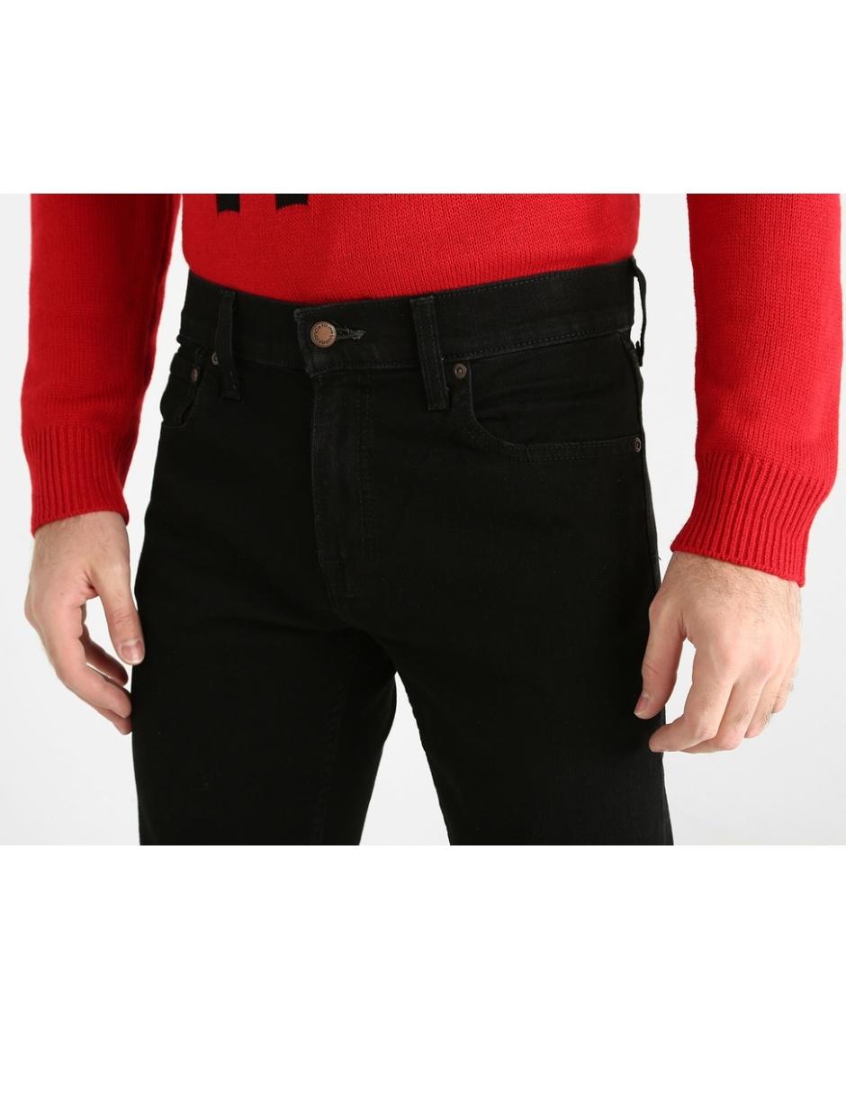 Jeans straight lavado obscuro para hombre 13