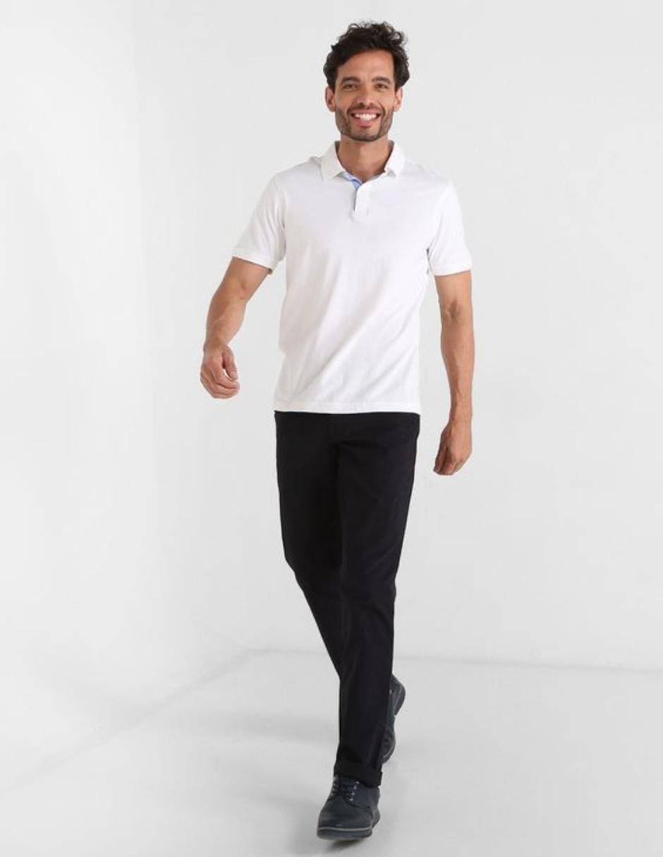 Pantalón straight de algodón para hombre 3
