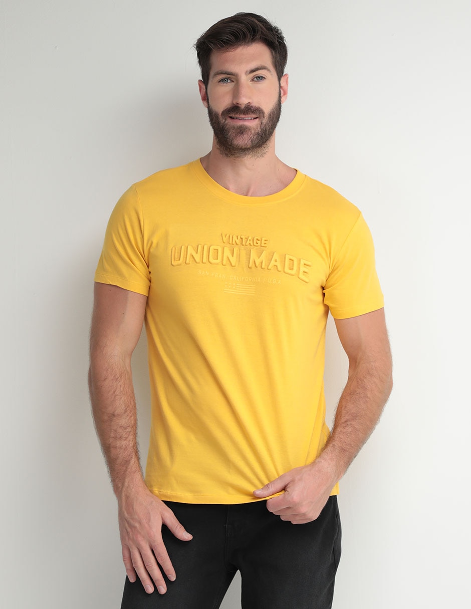 Playera cuello redondo para hombre Playera cuello redondo para hombre
