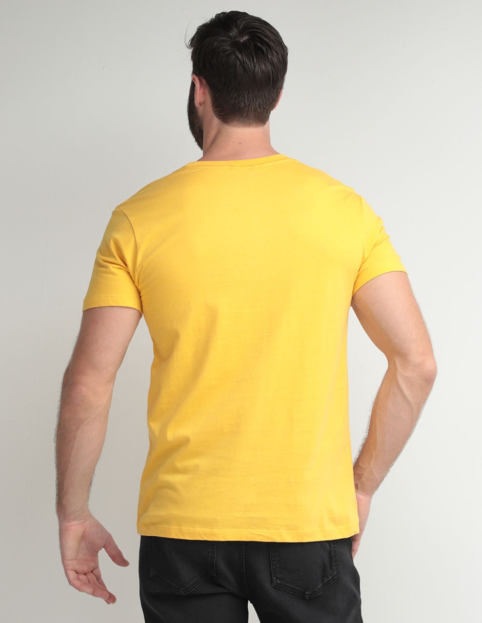 Playera cuello redondo para hombre 2