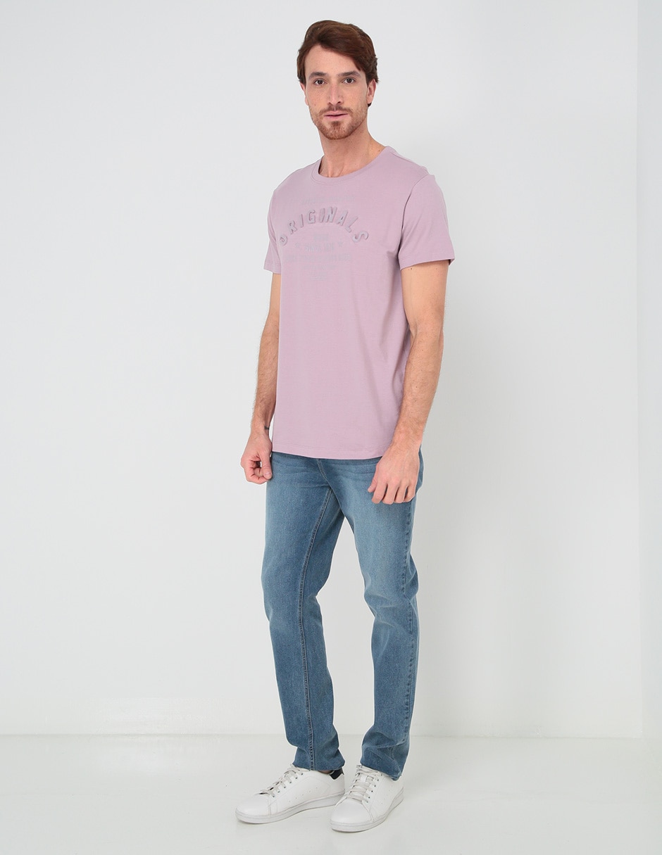Playera Weekend cuello redondo para hombre