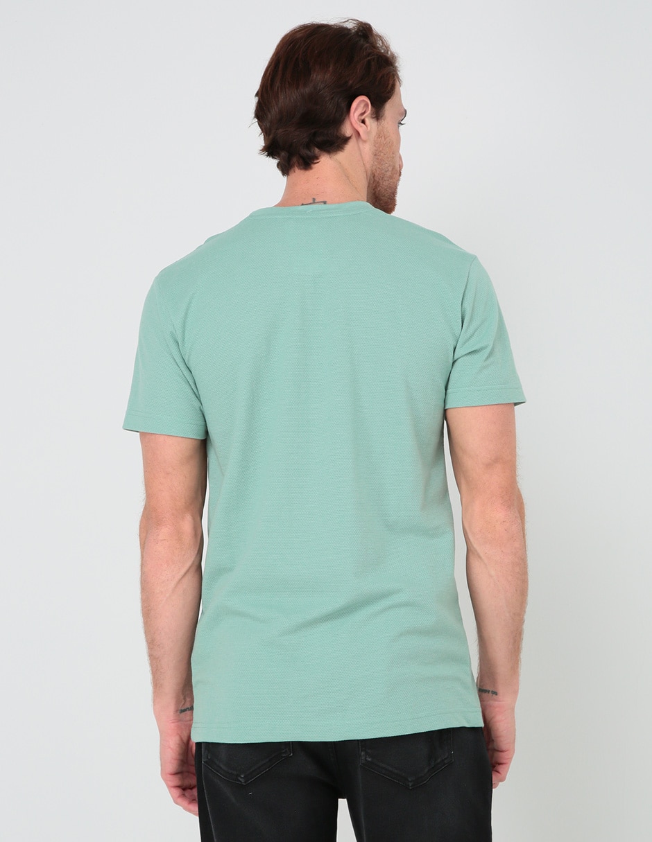 Playera cuello redondo para hombre 2