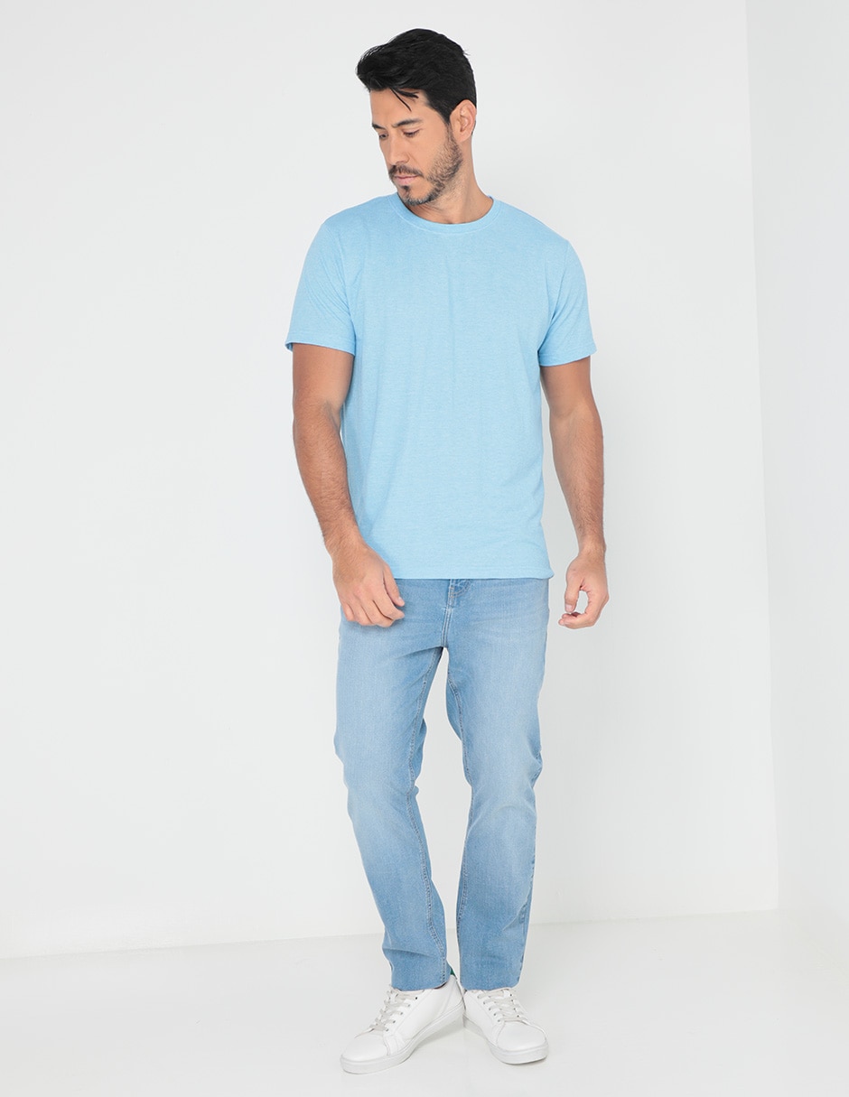 Playera weekend cuello redondo para hombre