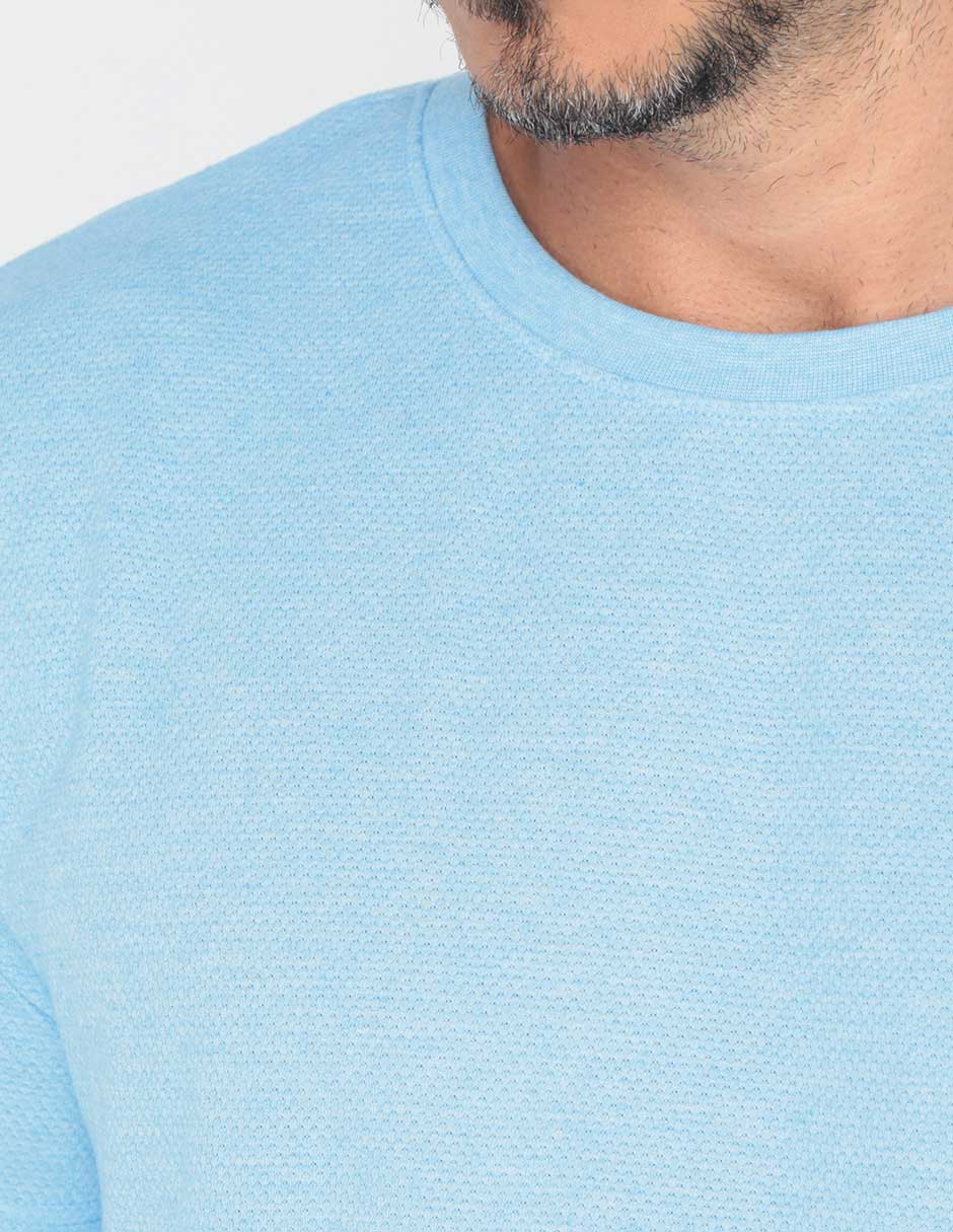 Playera weekend cuello redondo para hombre