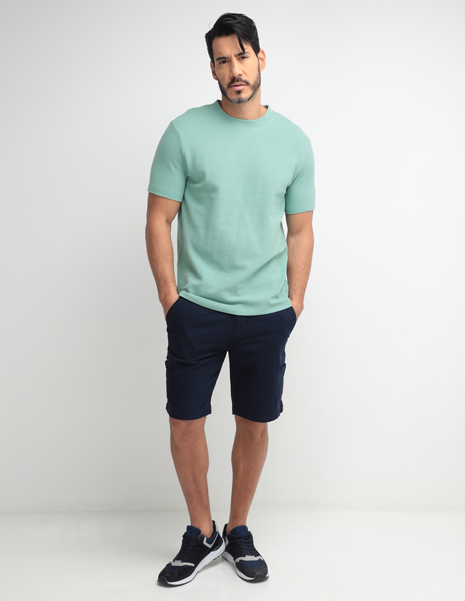 Playera cuello redondo para hombre 3