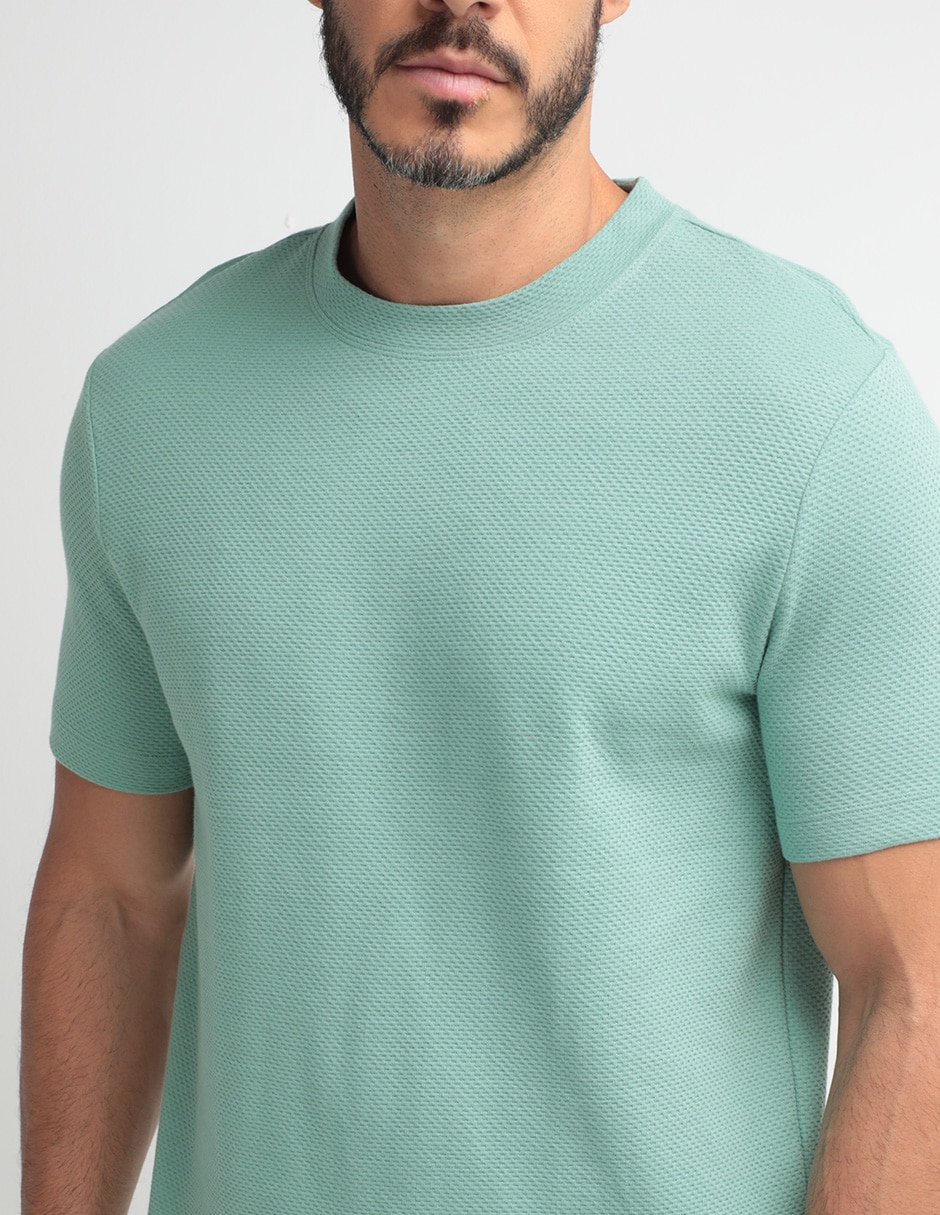 Playera cuello redondo para hombre 4