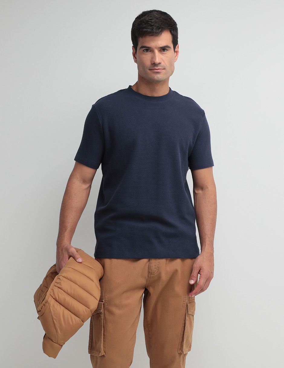 Playera cuello redondo para hombre Playera cuello redondo para hombre