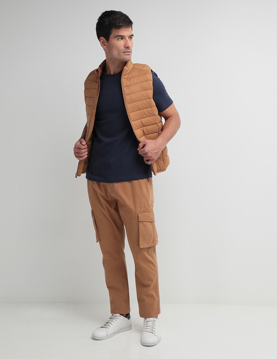 Playera weekend cuello redondo para hombre