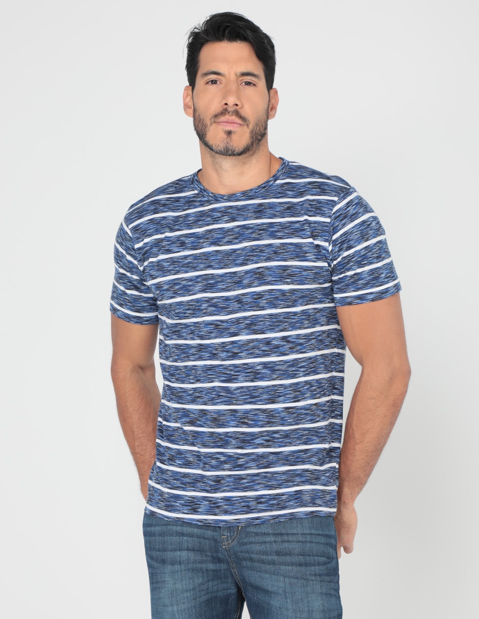 Playera cuello redondo para hombre 1