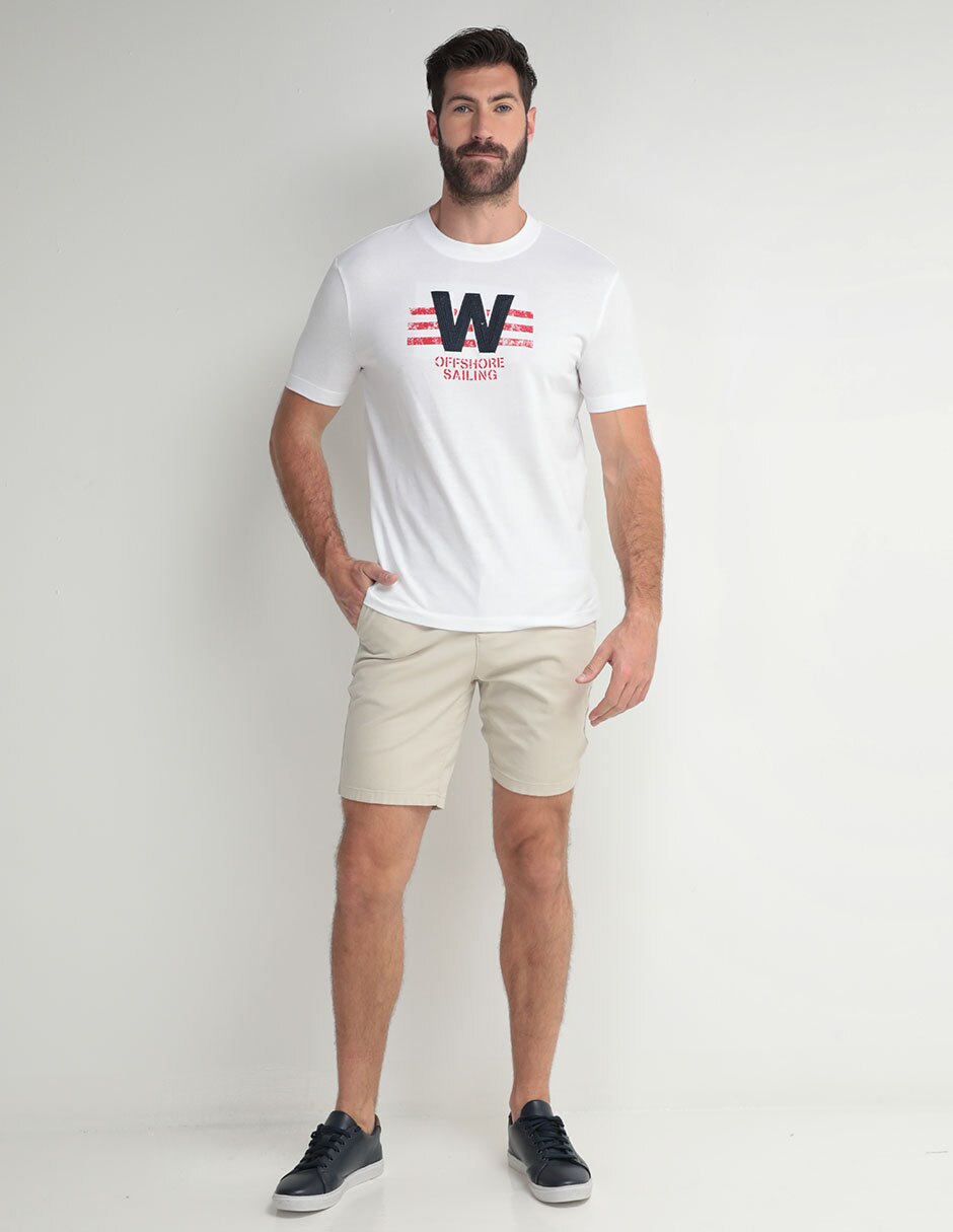 Playera cuello redondo para hombre 3