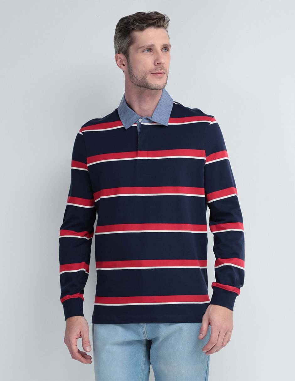 Playera tipo polo para hombre