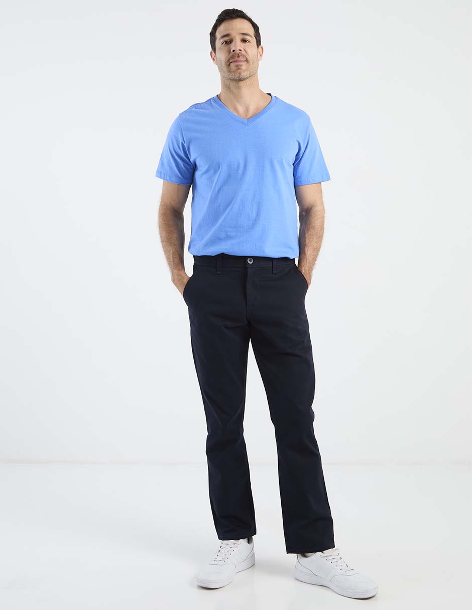 Playera Weekend cuello V para hombre