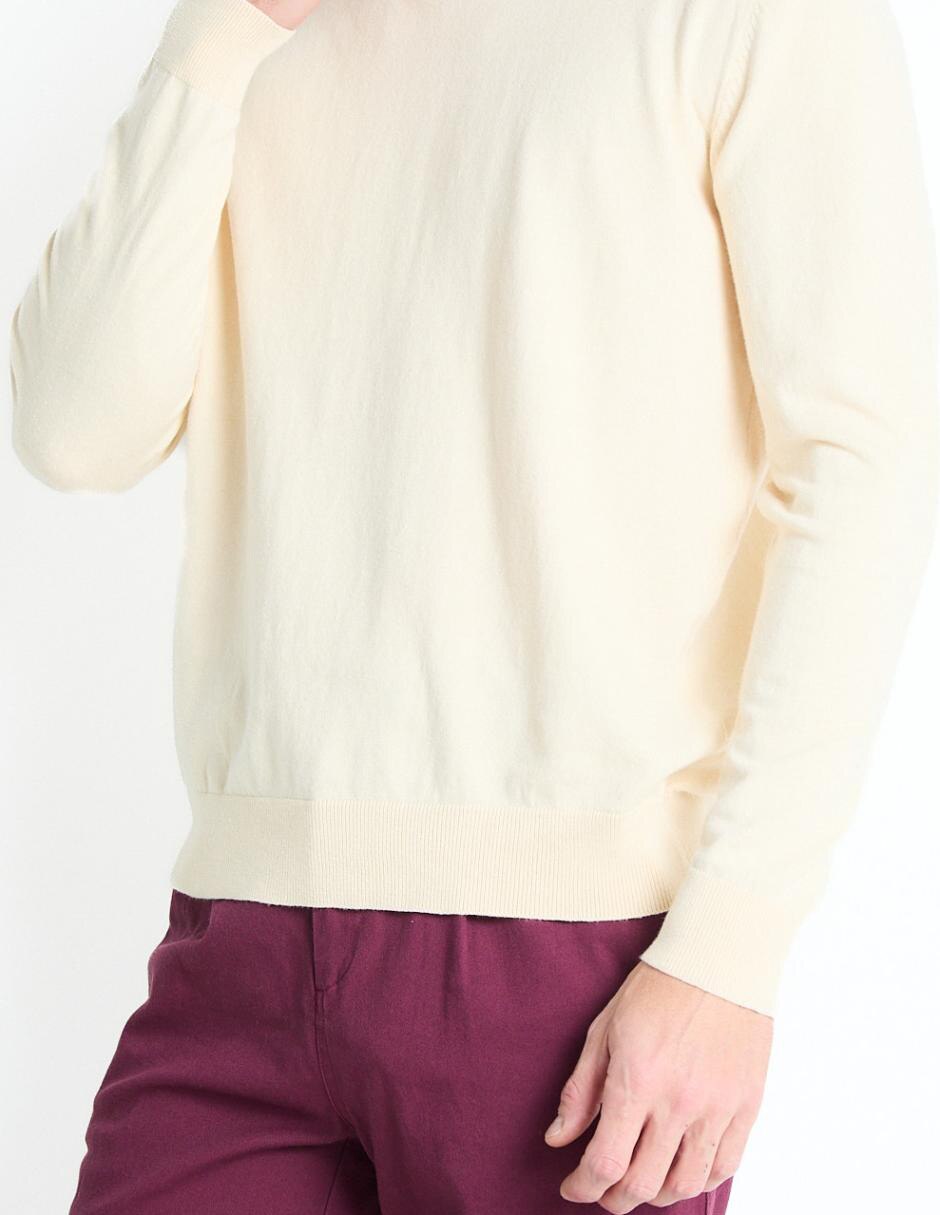 Suéter cuello redondo para hombre 4