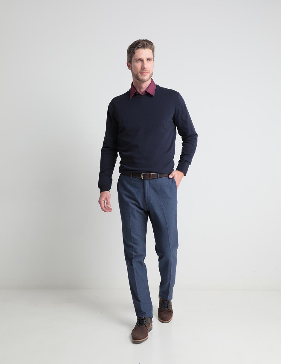 Suéter cuello redondo para hombre 3