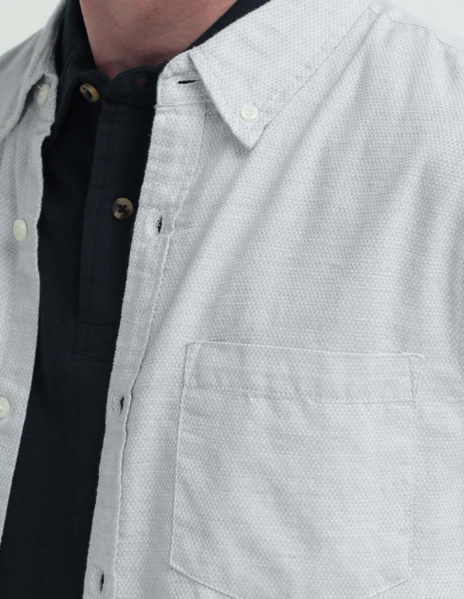 Camisa casual de algodón manga larga para hombre 3