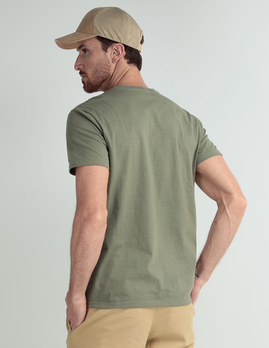 Playera cuello redondo para hombre 2