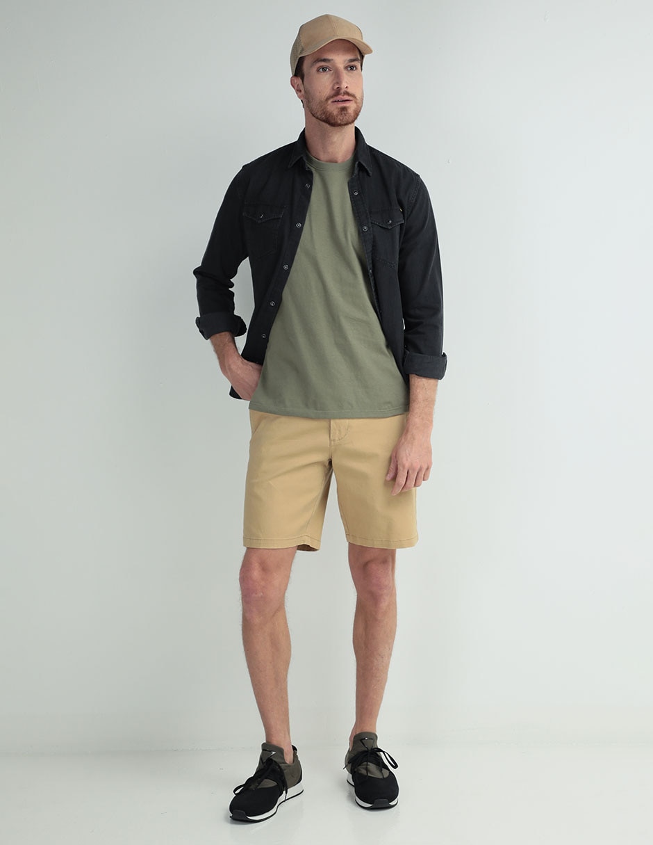 Playera cuello redondo para hombre 3