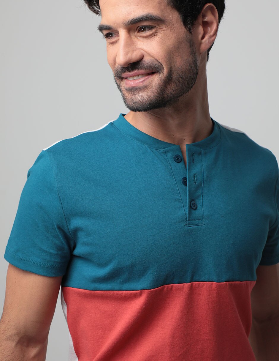 Playera cuello redondo para hombre