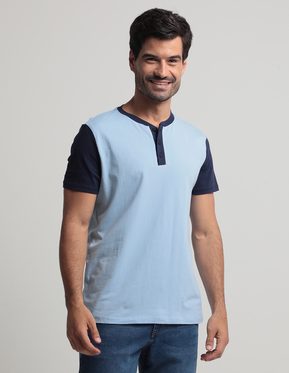 Playera Alta Gama Fiesta Brava Torero Verónica cuello henley para hombre Playera Alta Gama Fiesta Brava Torero Verónica cuello henley para hombre