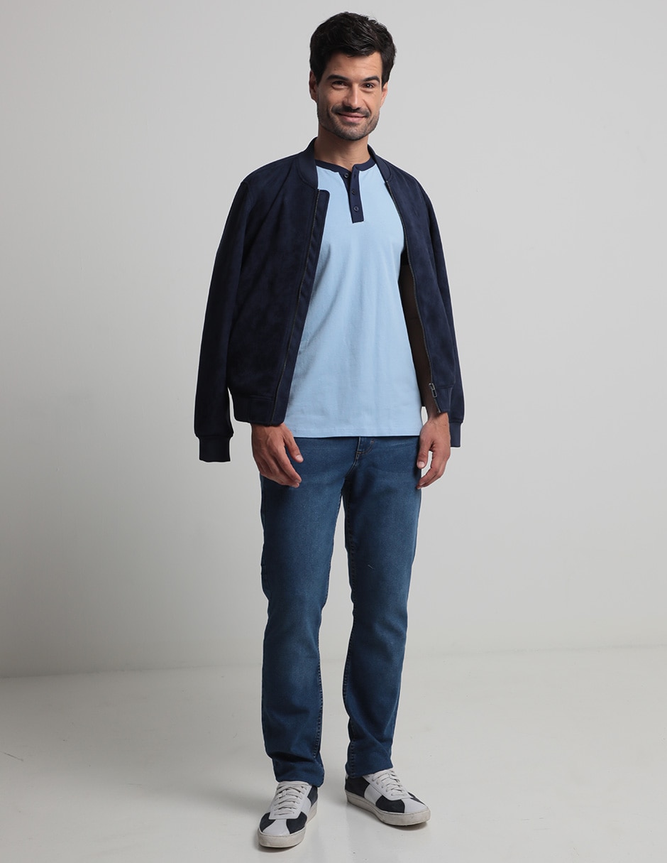 Playera Alta Gama Fiesta Brava Torero Verónica cuello henley para hombre 3