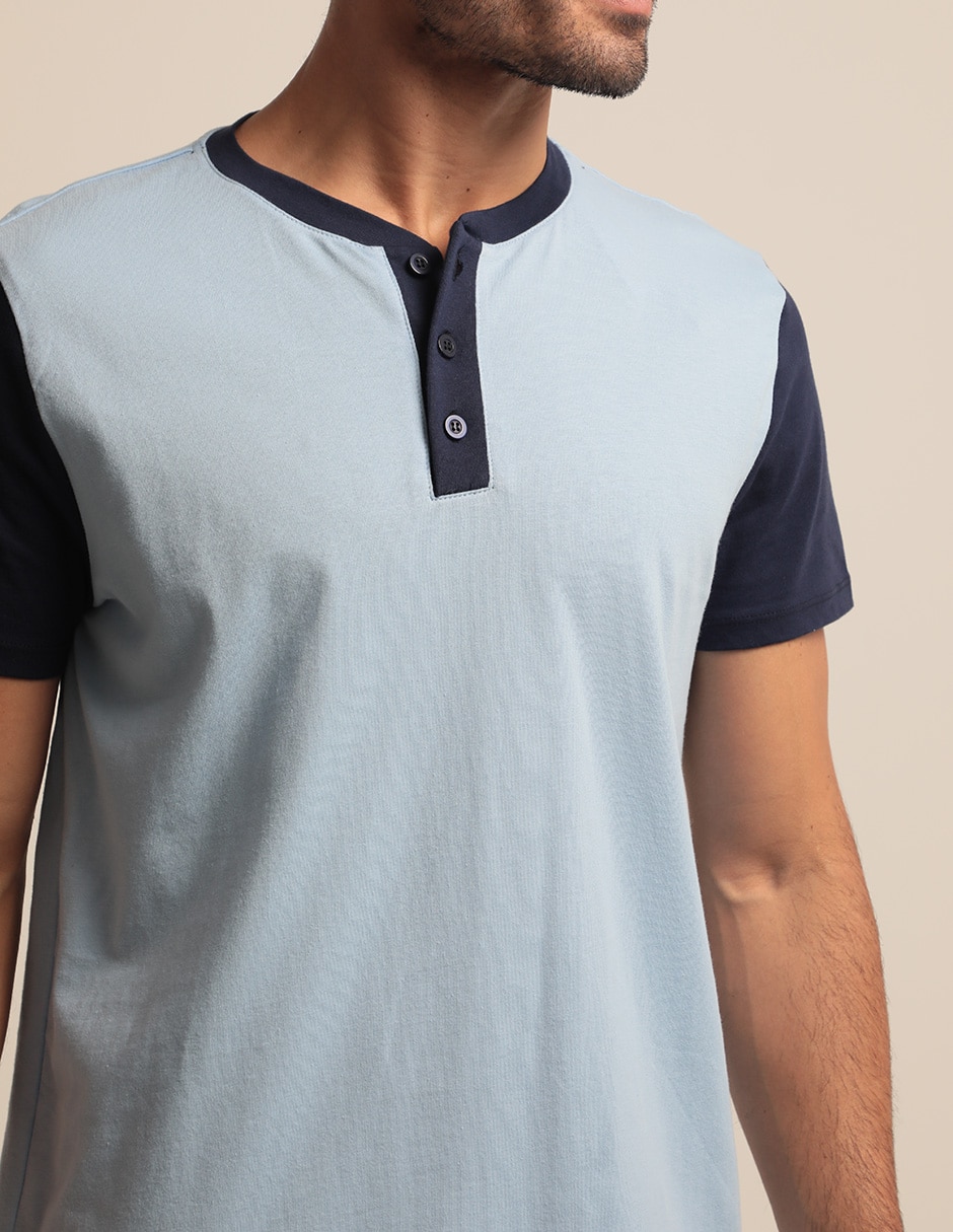 Playera Alta Gama Fiesta Brava Torero Verónica cuello henley para hombre 2