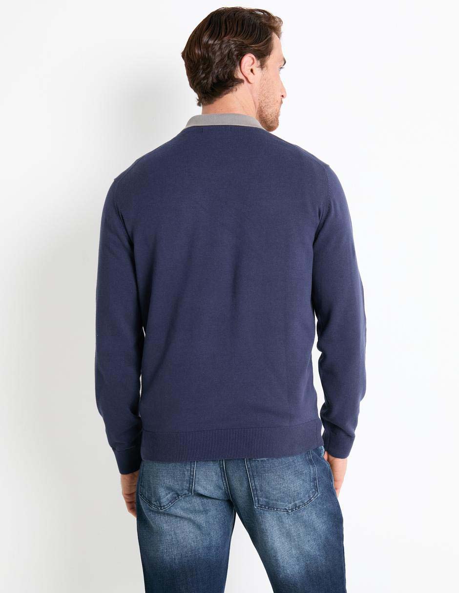 Suéter Weekend cuello V para hombre
