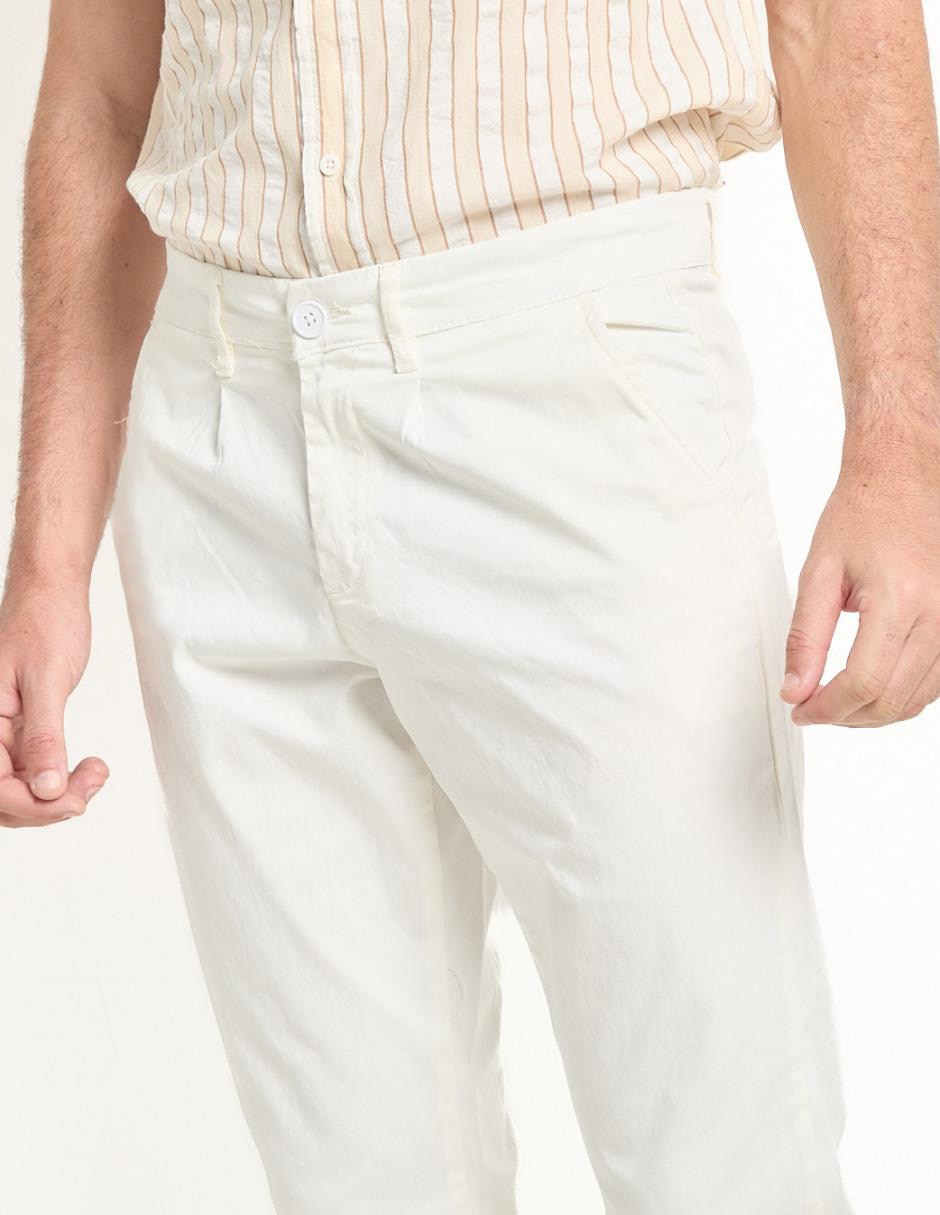 Pantalón chino straight Weekend de algodón para hombre