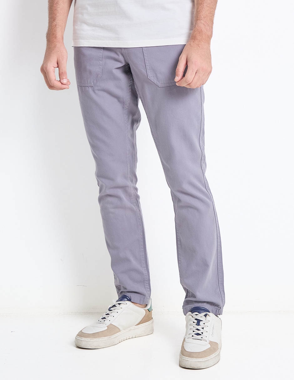 Pantalón cargo slim para hombre Pantalón cargo slim para hombre