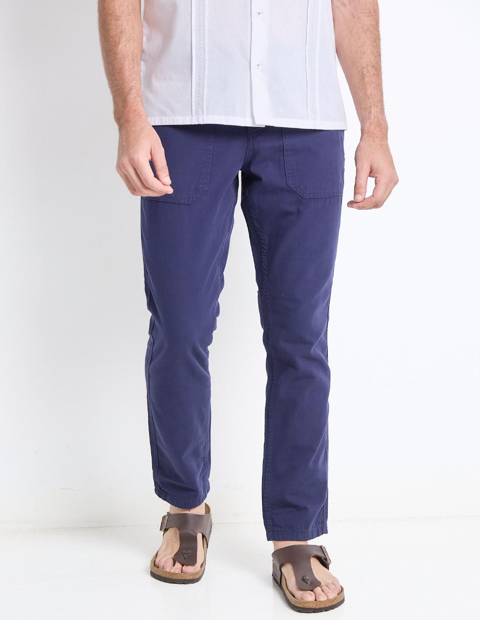 Pantalón cargo slim para hombre