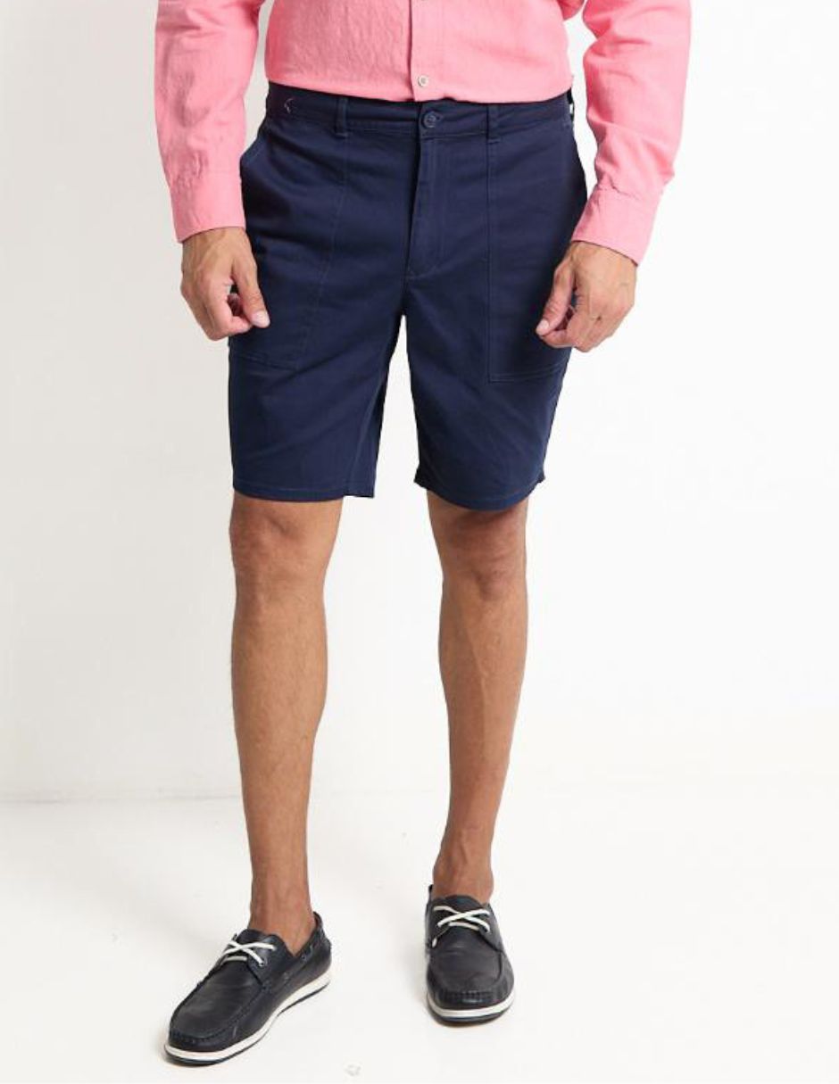 Bermuda de algodón para hombre