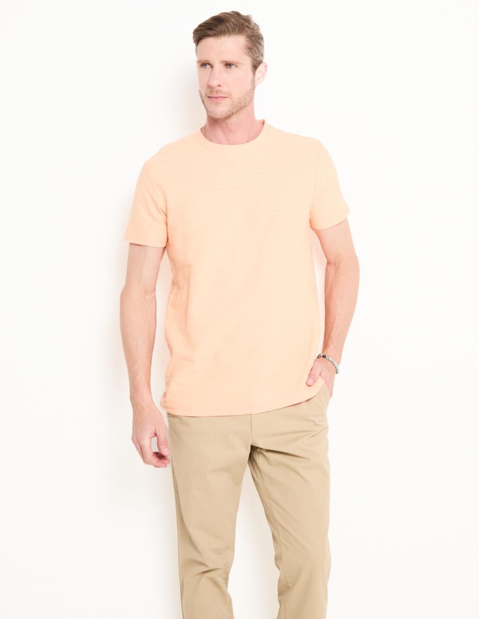 Playera cuello redondo para hombre 1