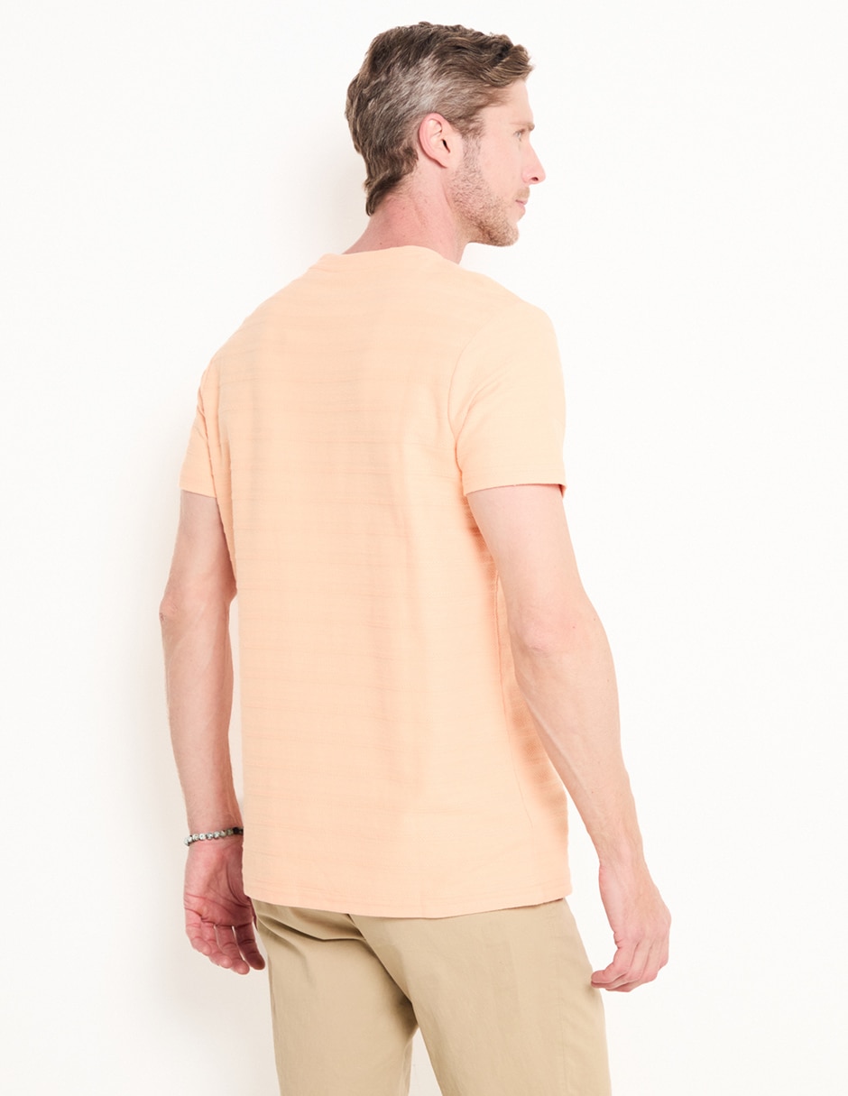 Playera cuello redondo para hombre 4