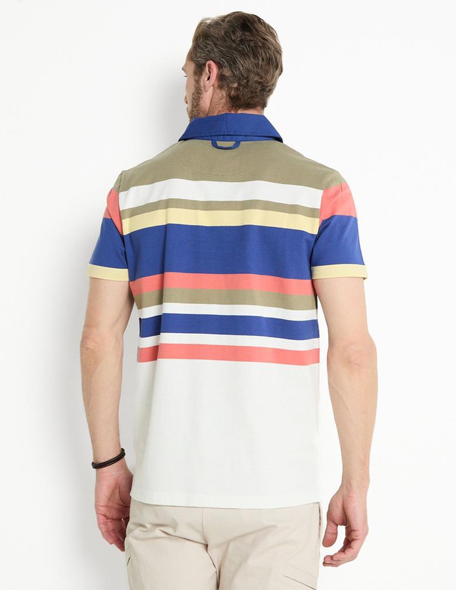 Playera tipo polo weekend para hombre