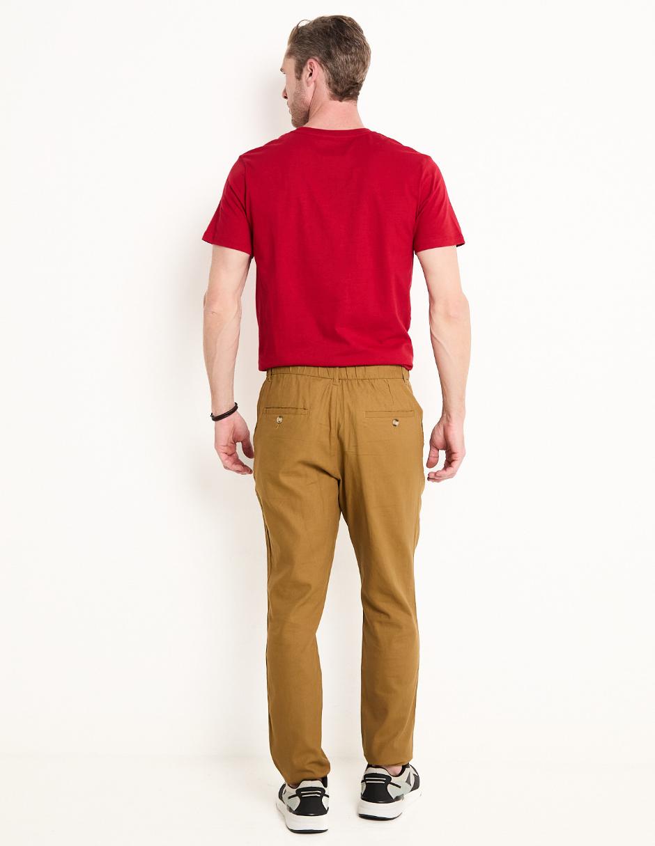 Pantalón slim Weekend de algodón para hombre