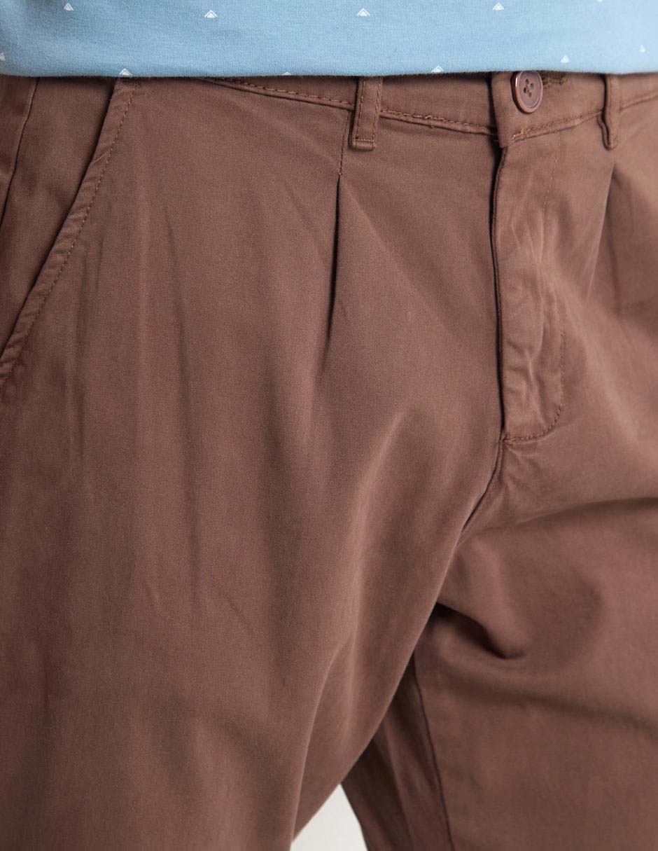 Pantalón casual straight Weekend de algodón para hombre