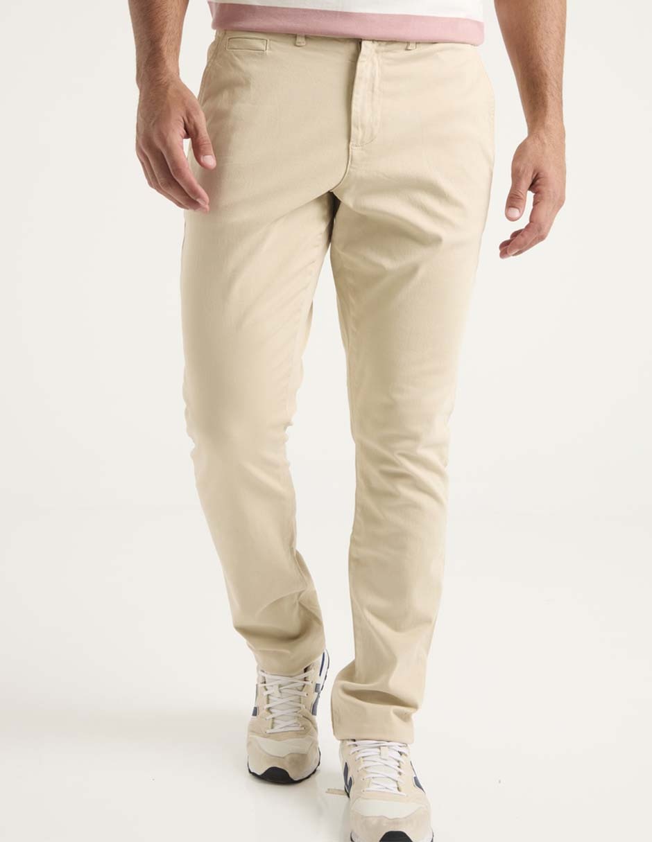 Pantalón casual chino slim Weekend de algodón para hombre