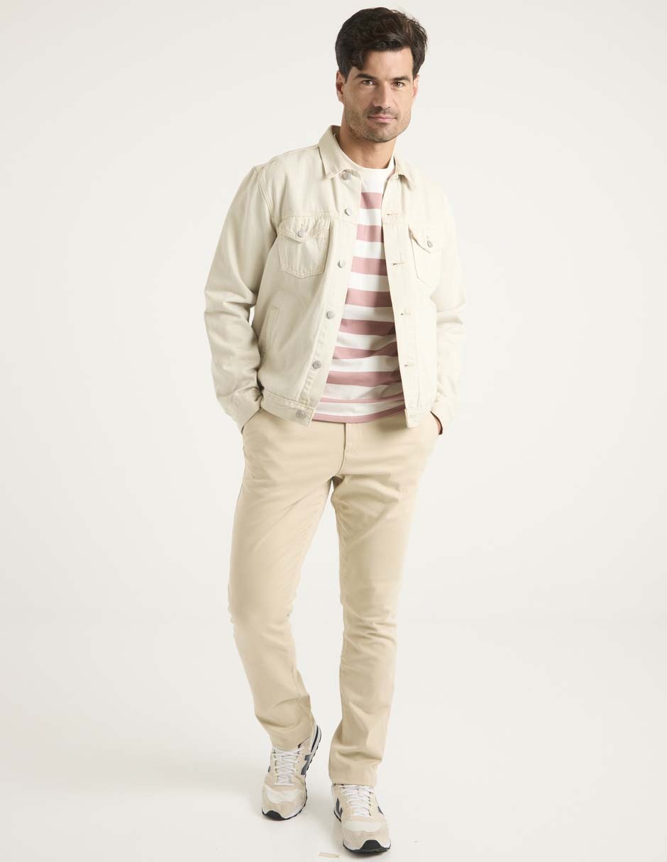 Pantalón casual chino slim Weekend de algodón para hombre