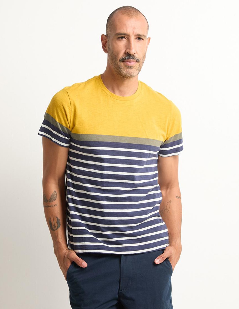 Playera cuello redondo para hombre Playera cuello redondo para hombre