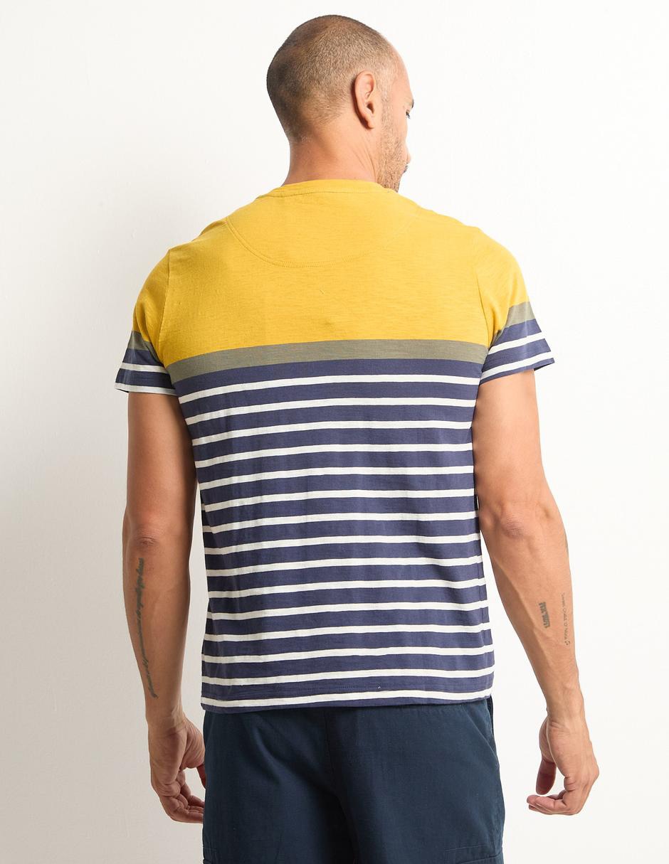 Playera cuello redondo para hombre