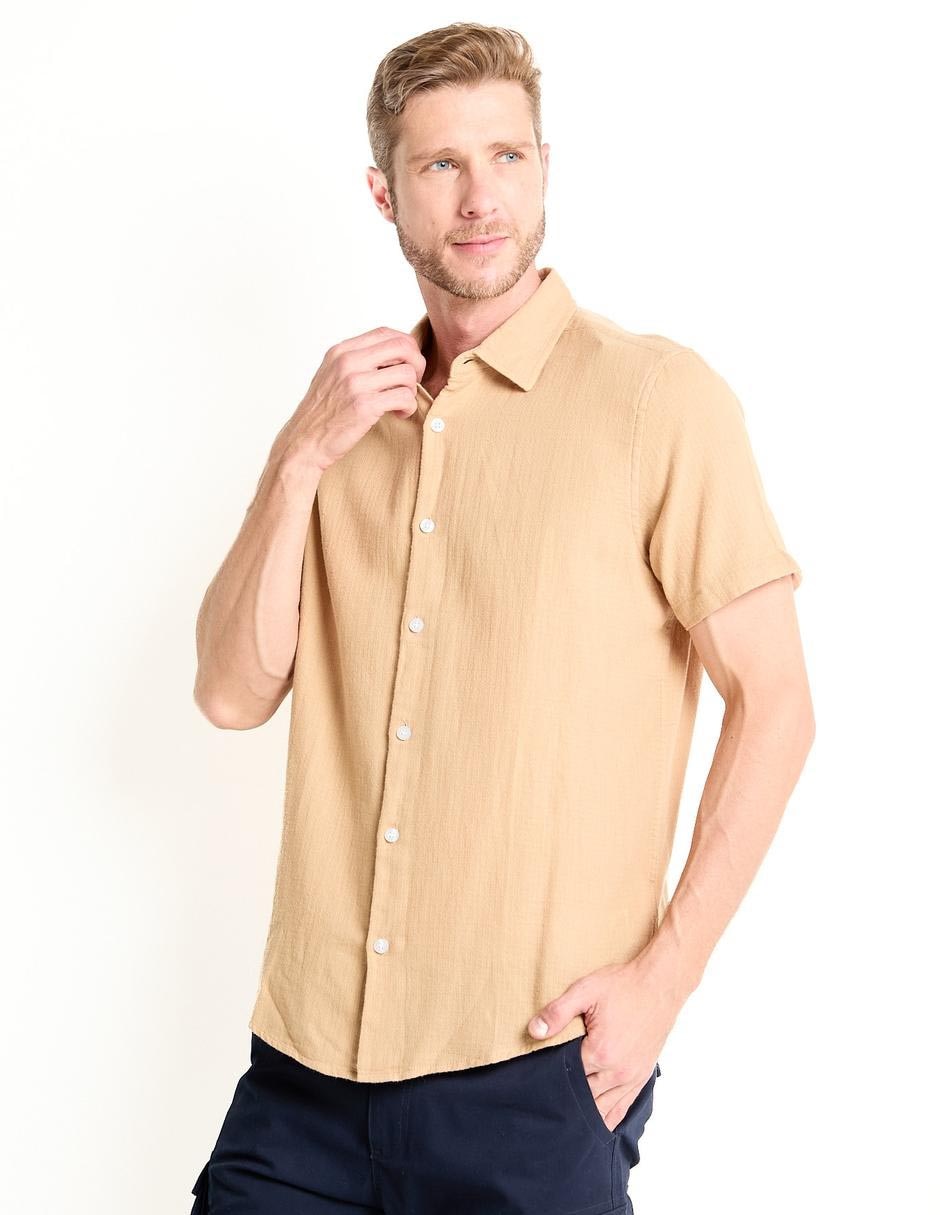 Camisa casual manga corta para hombre Camisa casual manga corta para hombre