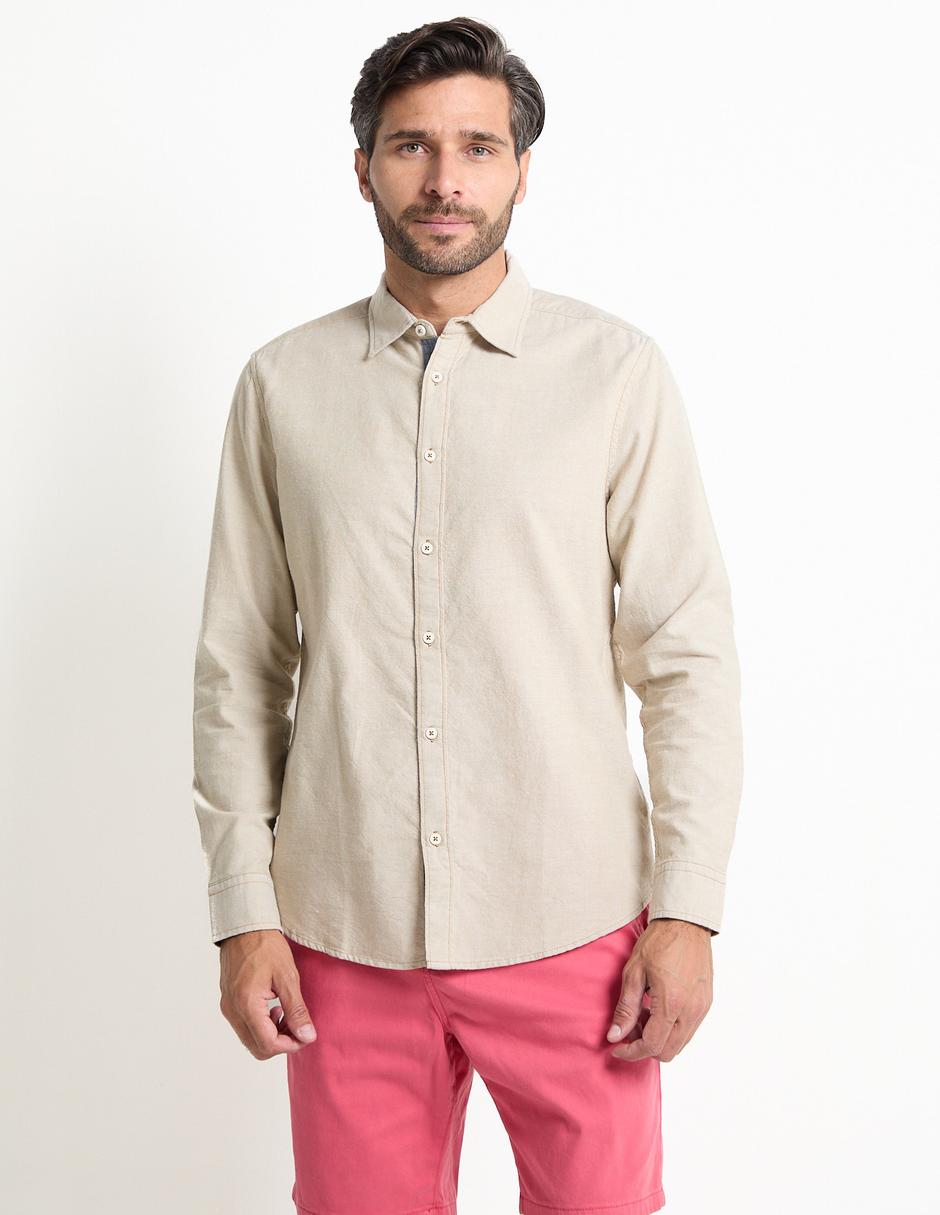 Camisa casual manga larga para hombre Camisa casual manga larga para hombre