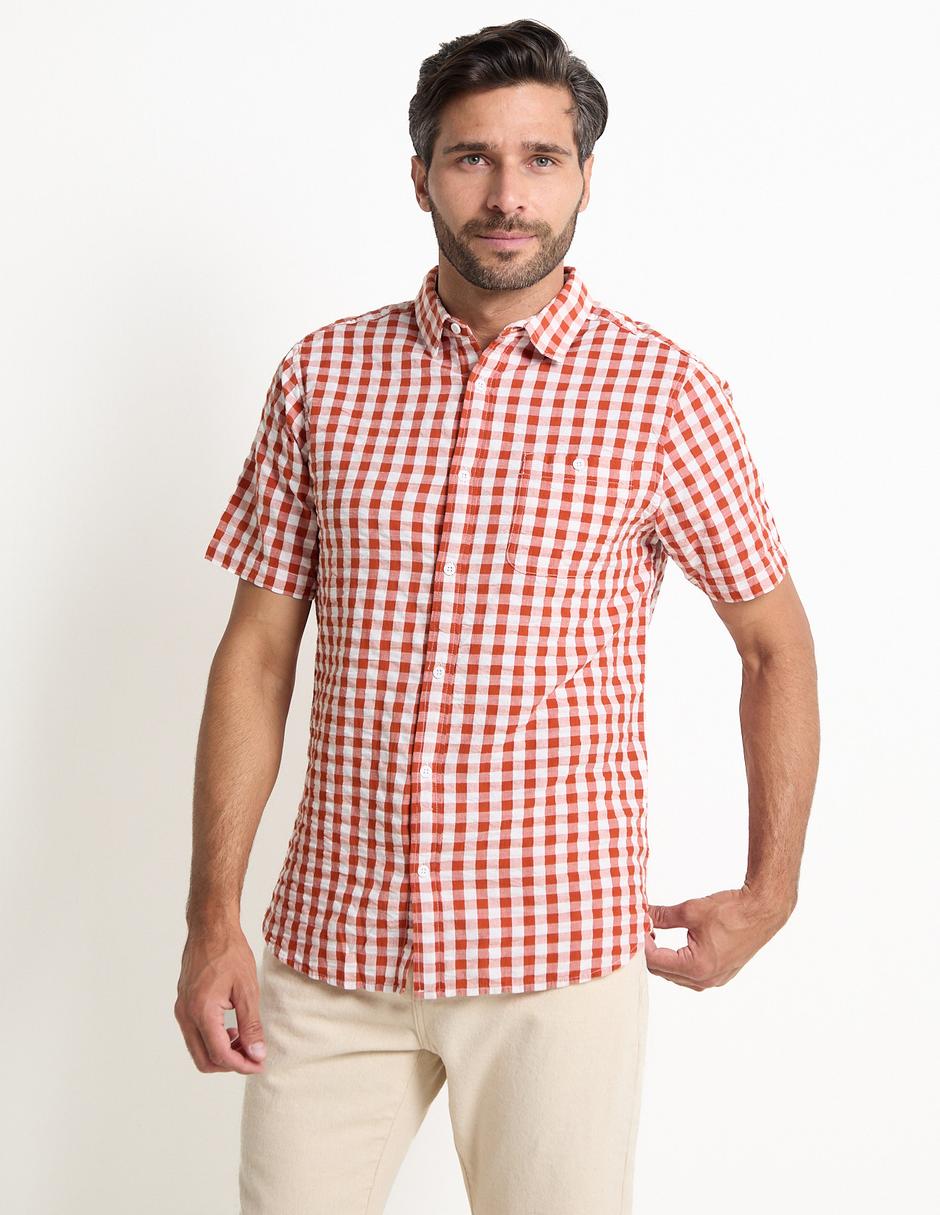 Camisa casual manga corta para hombre Camisa casual manga corta para hombre