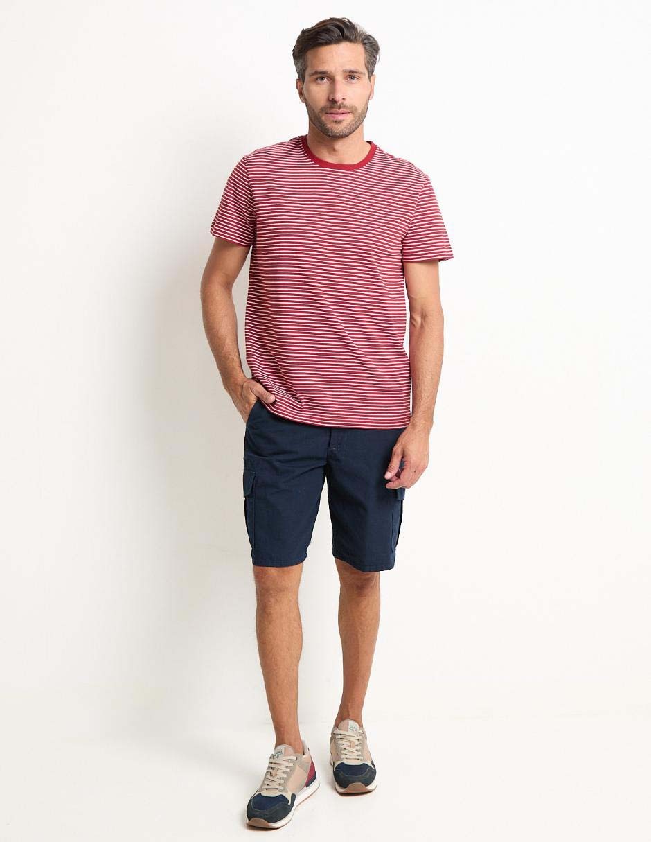 Playera cuello redondo para hombre