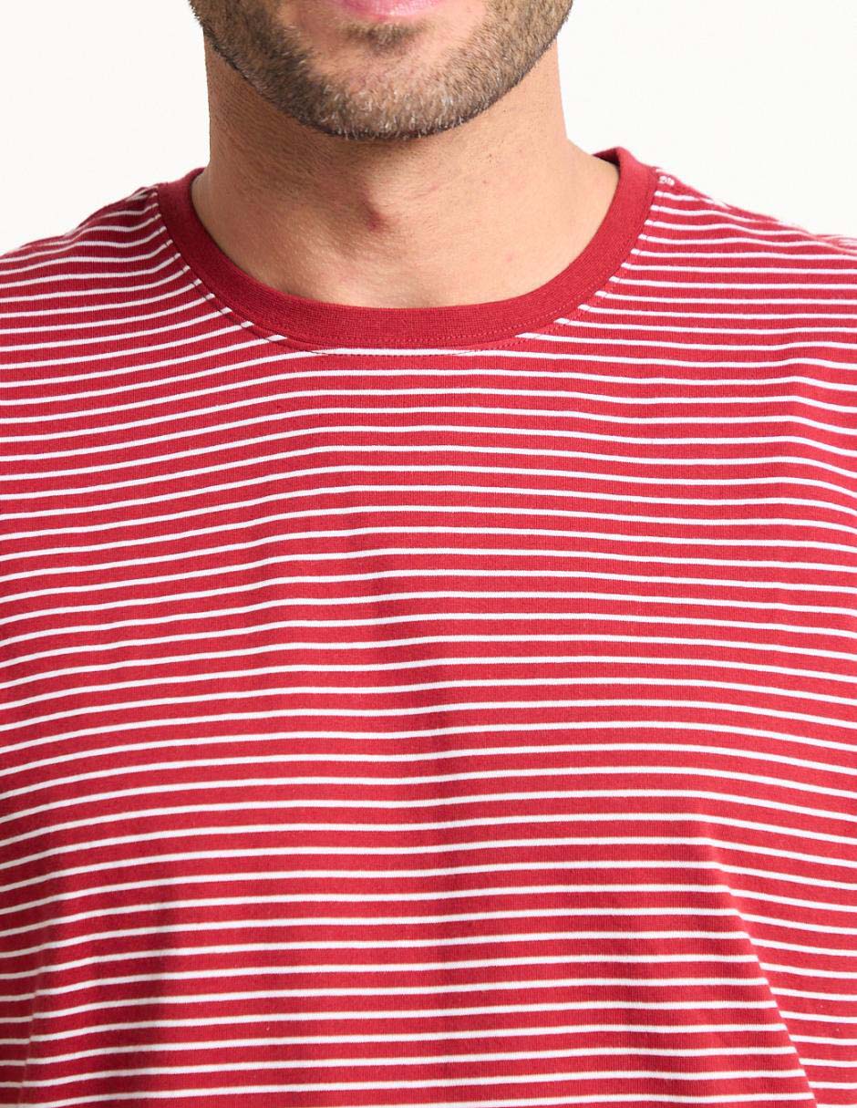 Playera cuello redondo para hombre