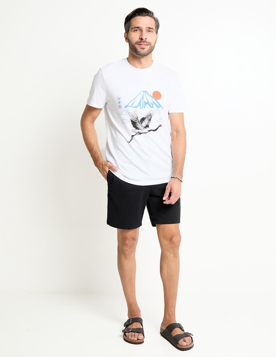 Playera cuello redondo para hombre 3